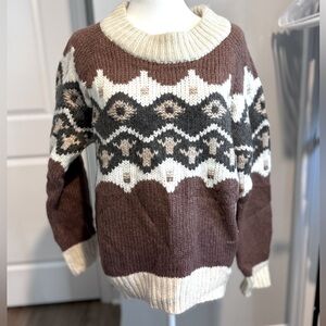 american eagle western sweater